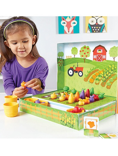 Развивающая игрушка &quot;Выращиваем овощи&quot; Learning Resources - 0664529180126 - Фото 2