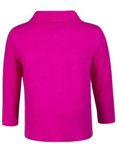 Розовое поло с вышивкой логотипа Ralph Lauren - 1140609680759 - Фото 3