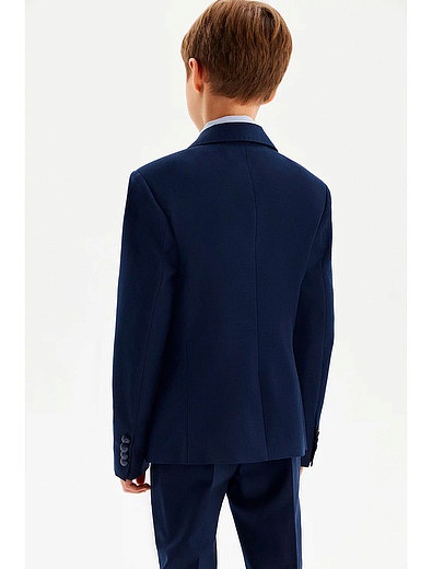 Синий пиджак силуэта Classic SILVER SPOON - 1334519280332 - Фото 6