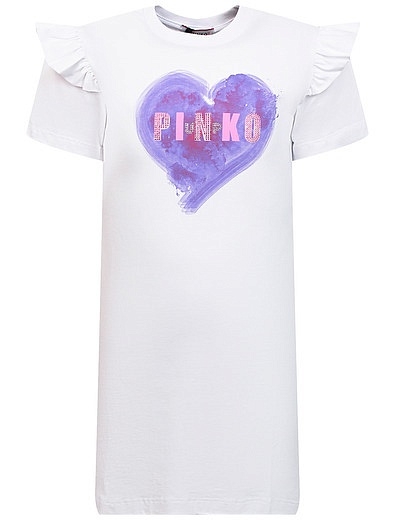 Платье-футболка с принтом Pinko - 1054509271903 - Фото 1