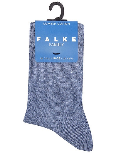 Серые хлопковые носки FALKE - 1531719970456 - Фото 1