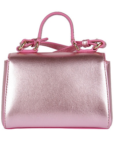 Лакированная сумка с объемным логотипом Dolce & Gabbana - 1204508180076 - Фото 7