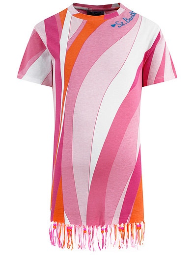 Платье пляжное с абстрактным принтом MC2 Saint Barth - 4114509370291 - Фото 1