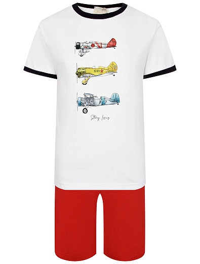 Пижама с самолетиками Story Loris - 0214519370671 - Фото 1