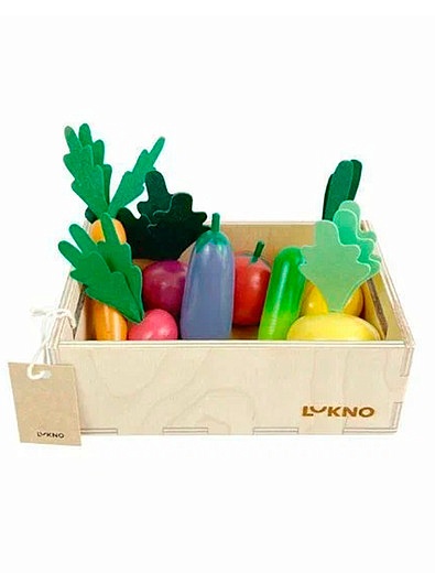 Набор игрушечных овощей LUKNO - 7134520270742 - Фото 1