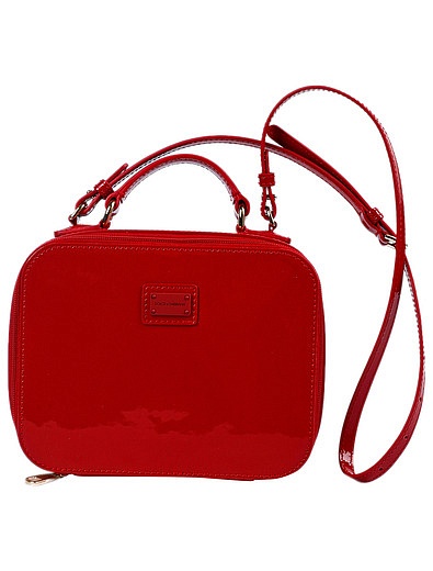 Красная лакированная сумка Dolce & Gabbana - 1204508180304 - Фото 1