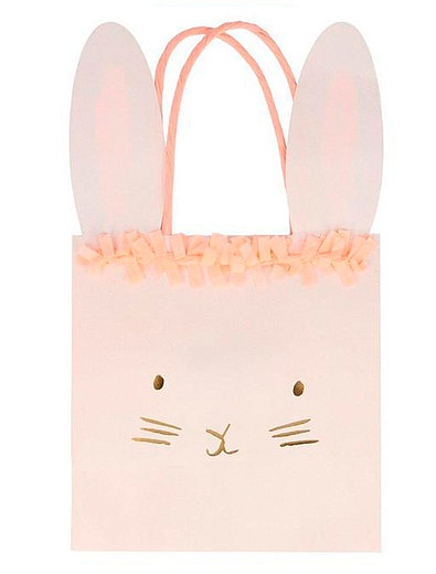 Пакеты для подарков "Кролики" 6 шт. Meri Meri - 6584520171197 - Фото 6