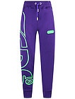 Фиолетовые спортивные брюки - 4244519185551