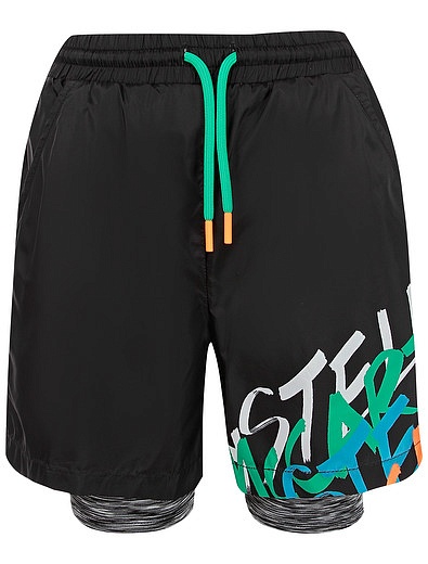 пляжные шорты с эффектом 2 в 1 Stella McCartney - 4104519273873 - Фото 1