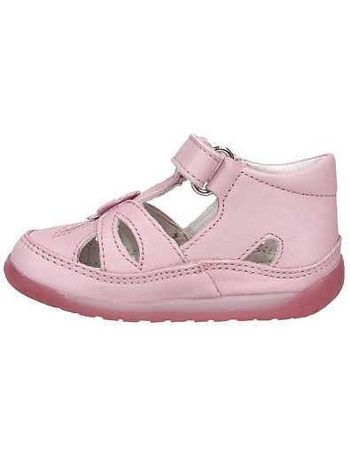 Розовые туфли из натуральной кожи Falcotto - 2012609970033 - Фото 3