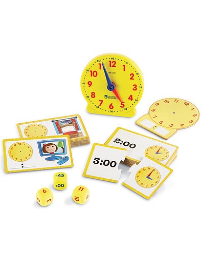 Развивающая игрушка "Учимся определять время" Learning Resources - 0664529180096 - Фото 1