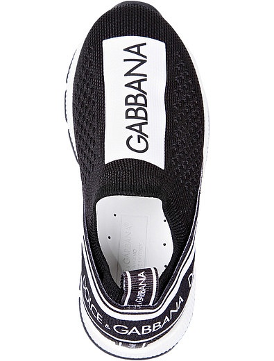 Кроссовки с эластичным верхом Dolce & Gabbana - 2211119880041 - Фото 4