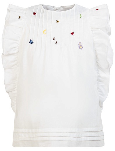 Комплект из блузы и брюк Il Gufo - 3024509072105 - Фото 4