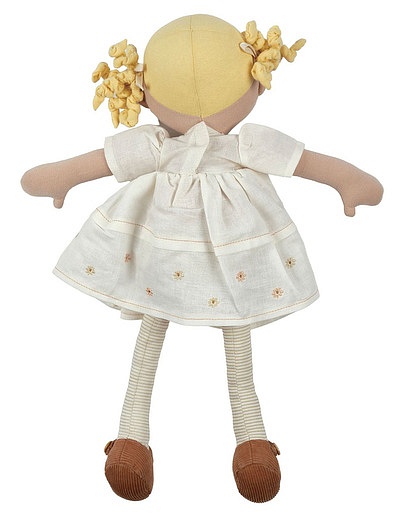 Кукла в бежевом платье 42 см  - 7114509180026 - Фото 5