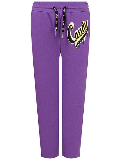 фиолетовые спортивные брюки №21 kids - 4244509271981 - Фото 1