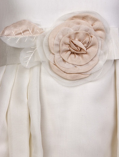 Шёлковое платье с розой Lanvin - 1051209670142 - Фото 2