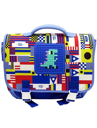Разноцветный школьный ранец с пиксельной панелью Upixel - 1674518080015 - Фото 2