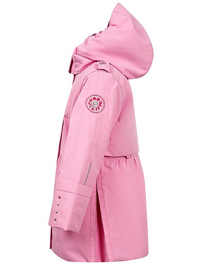 Розовое пальто трансформер с клепками POIVRE BLANC - 1124509270074 - Фото 3