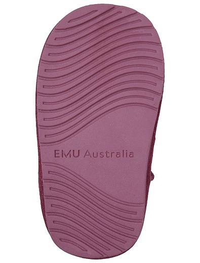 Розовые полусапоги с подкладкой из овчины Emu Australia - 2024509081825 - Фото 5