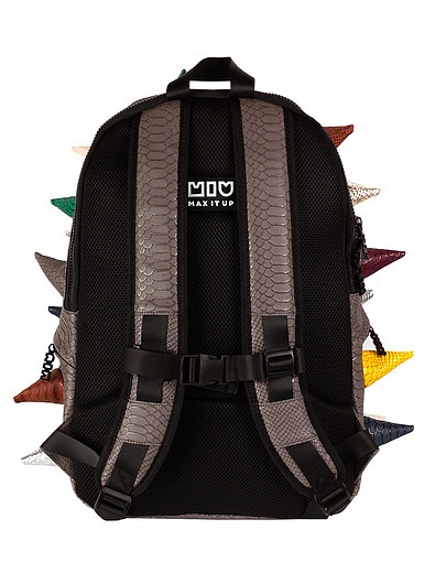 Рюкзак с разноцветными шипами 44х30 MUI-MaxItUP - 1504520280250 - Фото 4