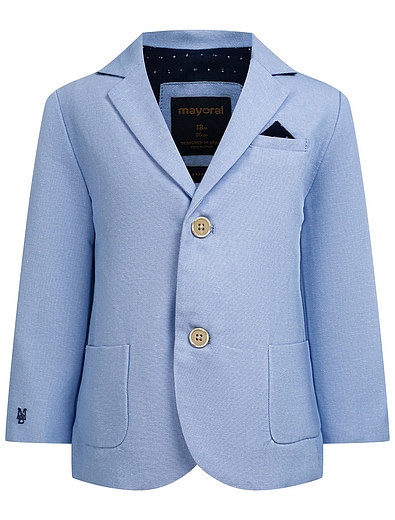 Голубой пиджак Mayoral - 1334519170336 - Фото 1