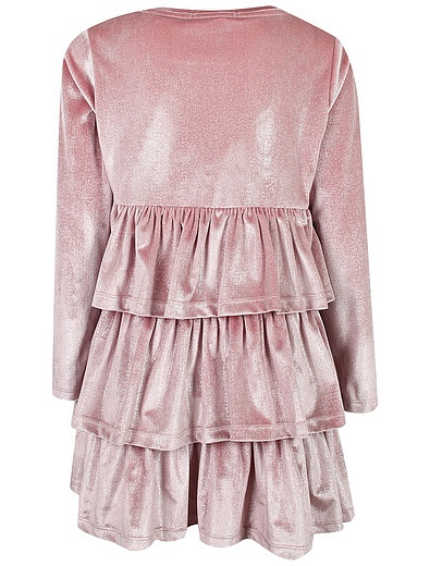 Розовое бархатное платье Vicolo - 1054609386569 - Фото 2