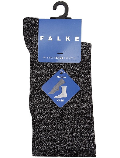 Носки черного цвета FALKE - 1531109980362 - Фото 1