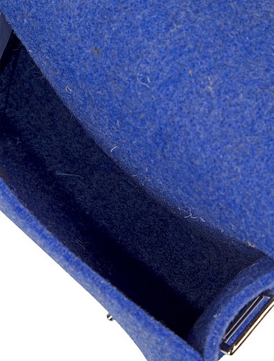 Синяя сумка с жемчужинами RO'RO - 1201408680026 - Фото 5
