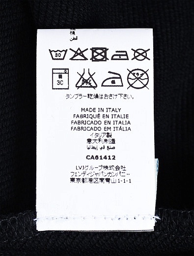 Свитшот с принтом логотипа Fendi - 0081119970101 - Фото 5