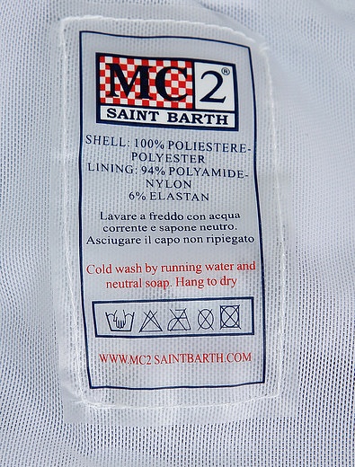 Пляжные шорты с принтом MC2 Saint Barth - 4102519970068 - Фото 3