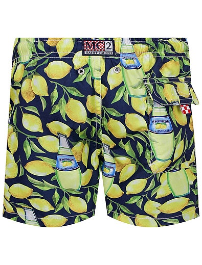 Пляжные шорты с принтом Лимонад MC2 Saint Barth - 4104519070359 - Фото 2