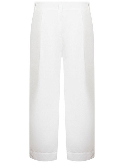 Белые брюки с карманами Marni - 1084509272242 - Фото 4