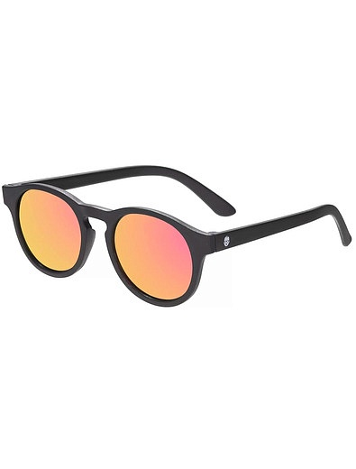 Солнцезащитные очки в черной опарве и розовыми стеклами Babiators - 5254528270192 - Фото 2