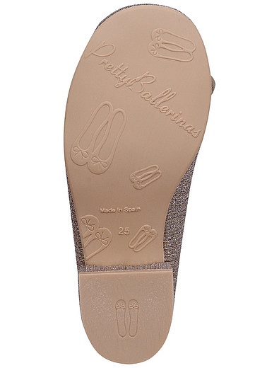 блестящие Туфли на устойчивом каблуке PRETTY BALLERINAS - 2014509172852 - Фото 5