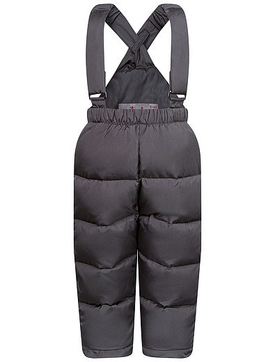 Комплект пуховый из куртки и комбинезона серого цвета Il Gufo - 6124519080064 - Фото 3