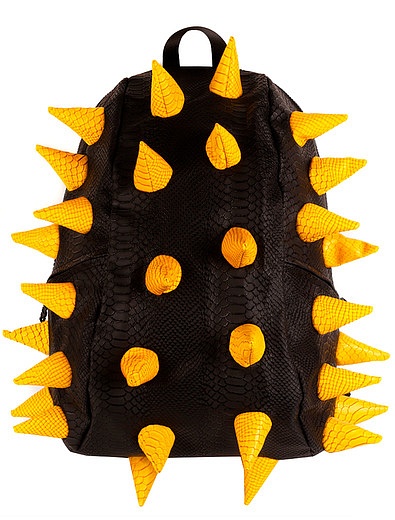 Черный Рюкзак с желтыми шипами 44х30 MUI-MaxItUP - 1504520280243 - Фото 1
