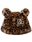 Леопардовая шапка с ушками - 1354509282597