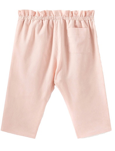 Розовые хлопковые брюки Bonpoint - 1084509184972 - Фото 2