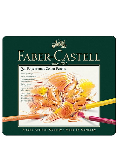 Карандаши цветные художественные, 24 цвета Faber-Castell - 6884528280038 - Фото 1