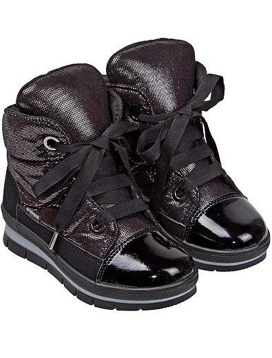 Черные утепленные ботинки Jog Dog - 2031109780218 - Фото 1