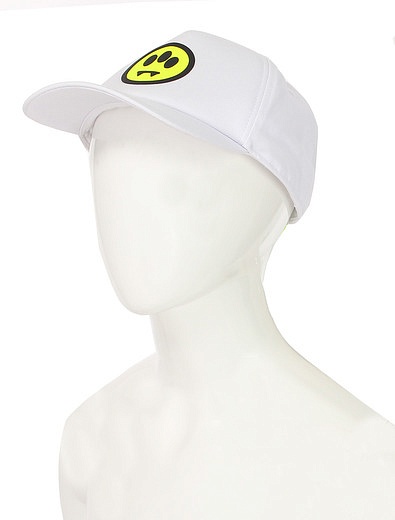 Белая кепка с эмблемой логотипа BARROW - 1184528410059 - Фото 2