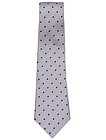 Серый галстук в синий горошек - 1323718580138