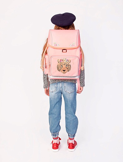 розовый Рюкзак с тигром MAXI Jeune Premier - 1504508180350 - Фото 2