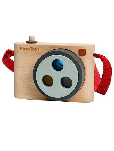 Игрушка деревянная фотоаппарат PLAN TOYS - 7134529170166 - Фото 1