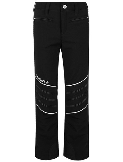 Черные горнолыжные утепленные брюки Bogner - 1601109780061 - Фото 1