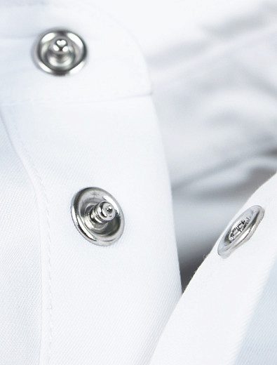 Белая рубашка с трикотажной спинкой SILVER SPOON - 1014519180480 - Фото 5