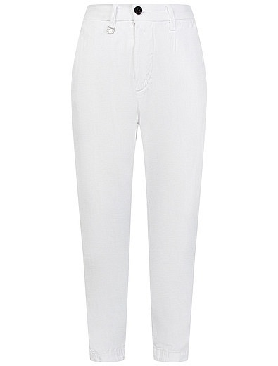 Белые брюки с эластичным поясом Antony Morato - 1084519072986 - Фото 1