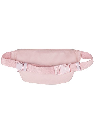 Розовая поясная сумка с логотипом Dolce & Gabbana - 1204508170282 - Фото 3