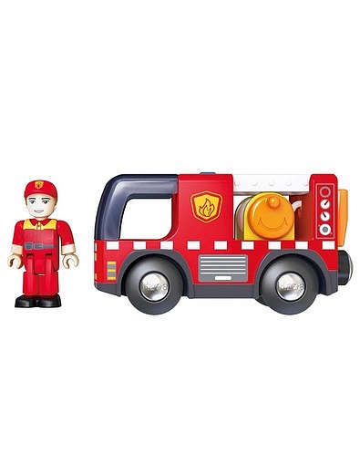 Пожарная машина с сиреной Hape - 7134529180868 - Фото 1