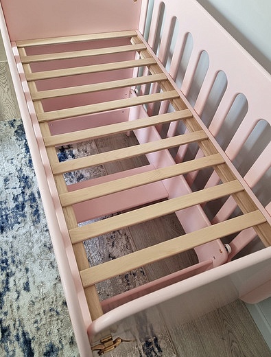 Розовая детская кроватка Just 2.5 Baby Chipak - 5024500170013 - Фото 5